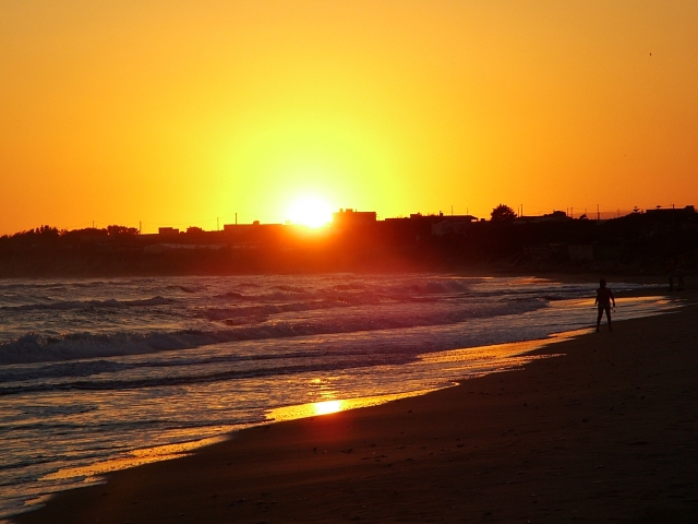 tramonto a Punto Rio